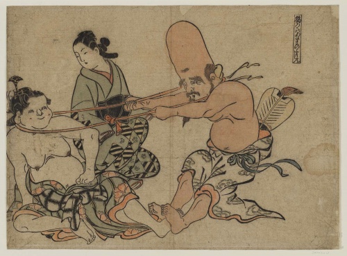 Artworks by Okumura Masanobu (1686-1764) (354 )
