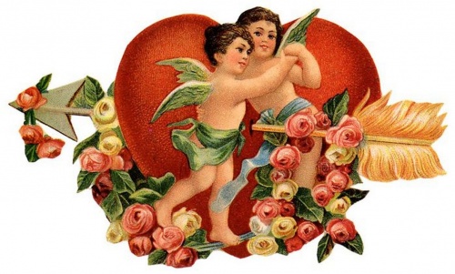 Открытки ХХ века - День святого Валентина 1 (258 фото)