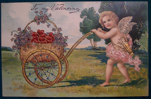 Открытки ХХ века - День святого Валентина 1 (258 фото)
