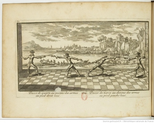 Мастерство владения оружием, или применение шпаги, доведенное до совершенства (Андре Вернессон Лианкур, 1686) (25 фото)