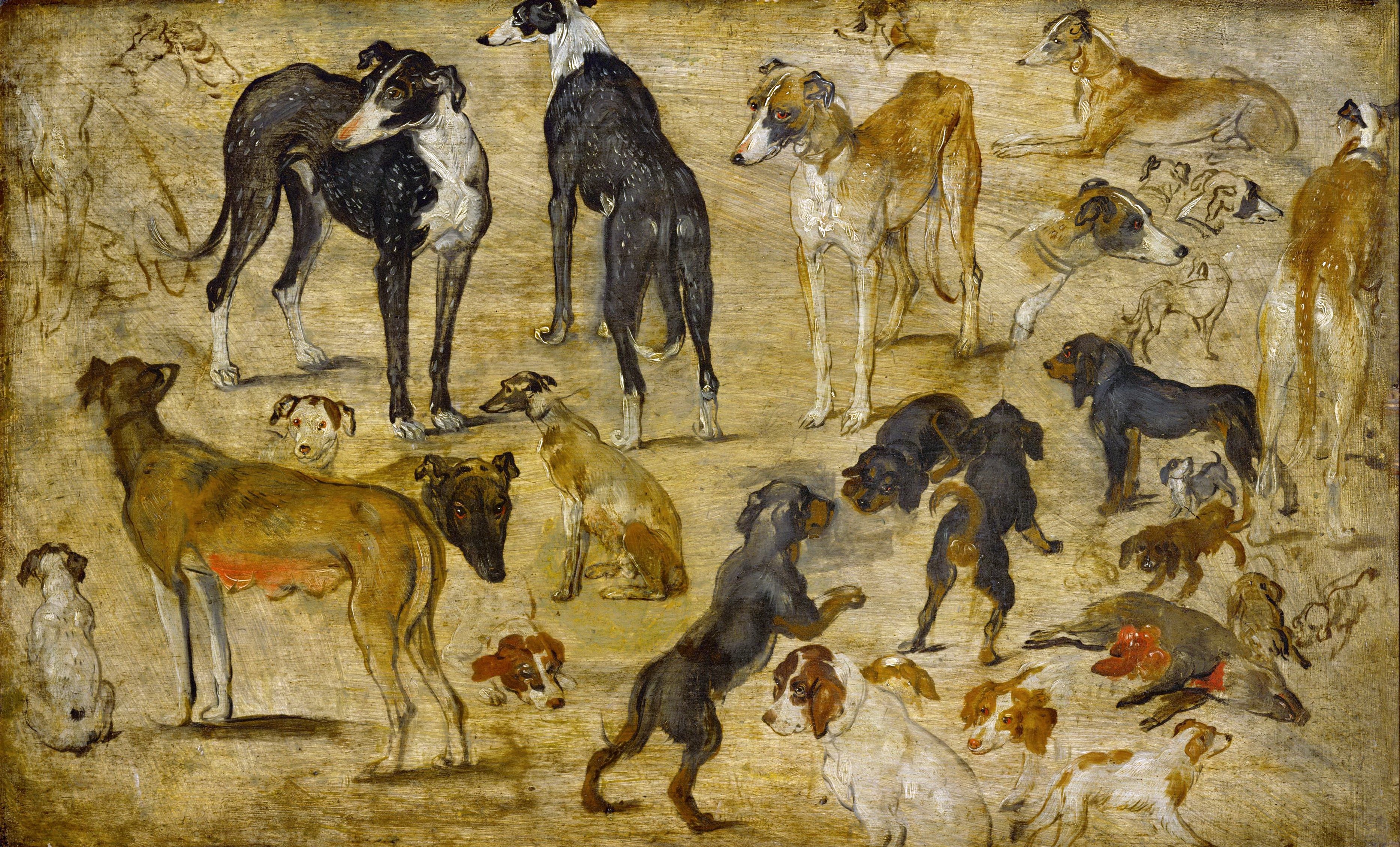 Самое историческое животное. Питер брейгель старший животные. Питер брейгель старший картины с собаками.