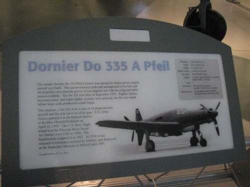 Фотообзор - немецкий истребитель Dornier Do335 A Pfeil (26 фото)