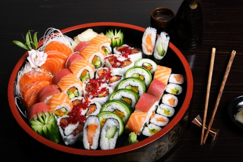 Stock Photos - A Set of Variety Sushi (6 фото)