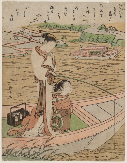Artworks by Suzuki Harunobu (1724-1770) (690 работ) (1 часть)