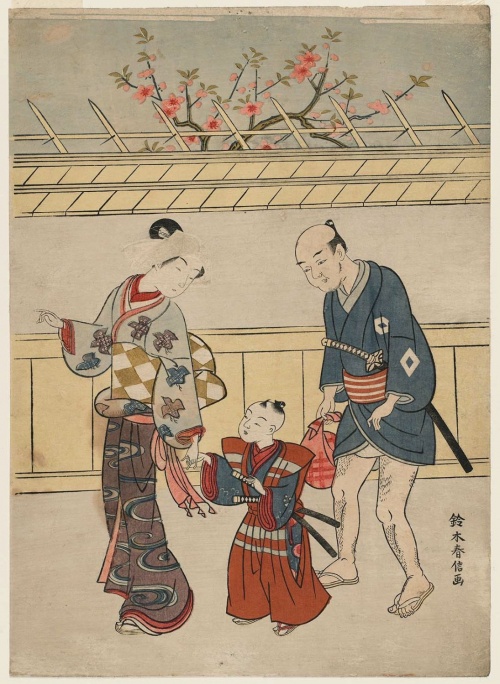 Artworks by Suzuki Harunobu (1724-1770) (690 работ) (2 часть)