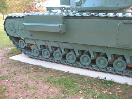 Фотообзор - английский пехотный танк Churchill Mk1 Walk Around (38 фото)