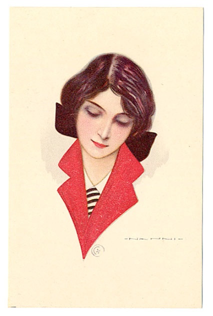 Images of Women on Old Postcards (2325 работ)
