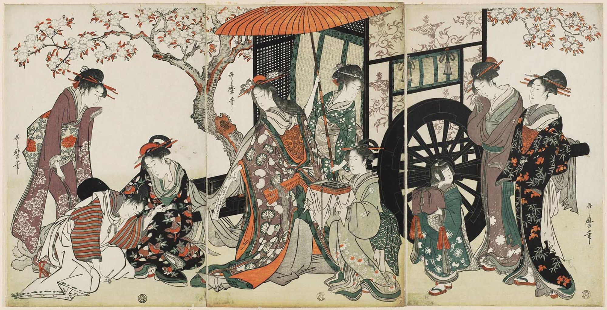 Artworks By Kitagawa Utamaro 1753 1806 1446 работ Часть 4