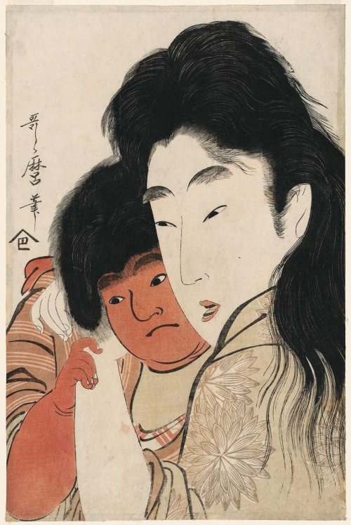 Artworks by Kitagawa Utamaro (1753-1806) (1446 работ) (Часть 4) 