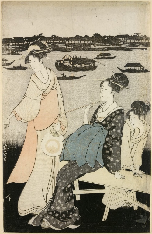 Artworks by Kitagawa Utamaro (1753-1806) (1446 работ) (Часть 4) 