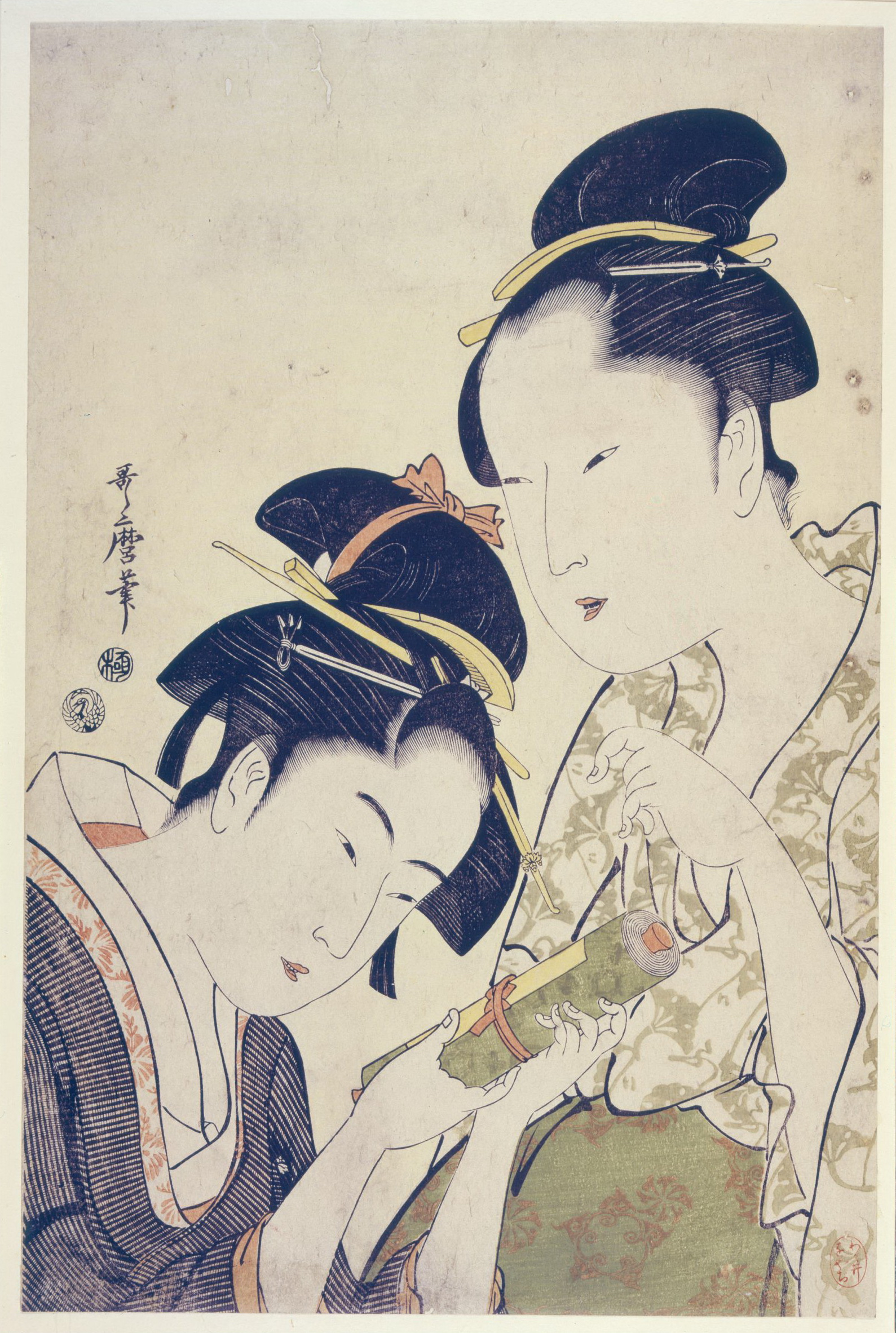 Artworks By Kitagawa Utamaro 1753 1806 1446 работ Часть 3
