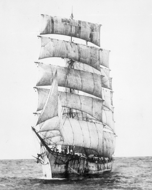 Фотографии парусников конца XIX начала XX века фотографа Георга Шутце (Schutze George ) (146 фото)
