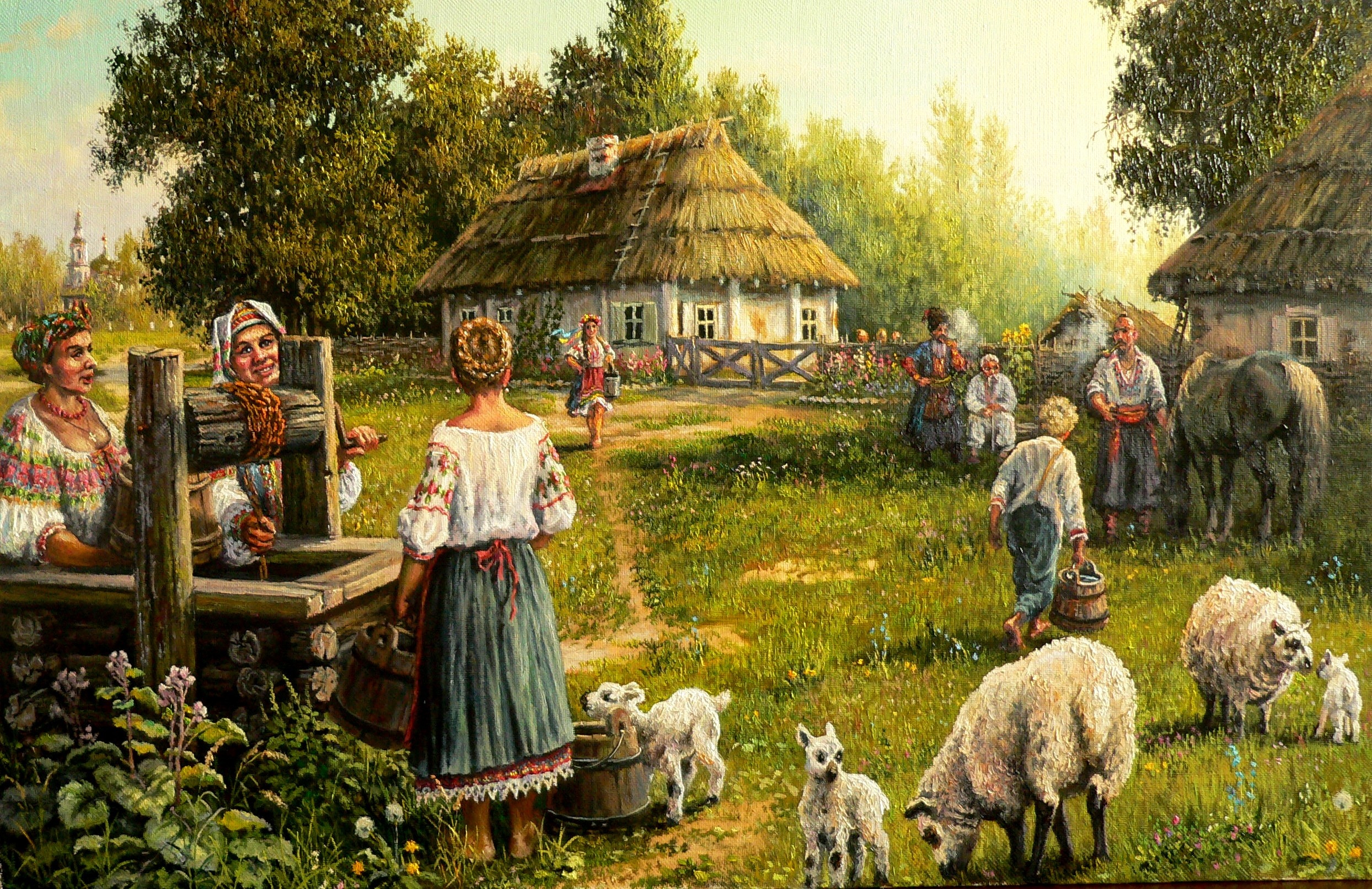 Украинец в 13 веке