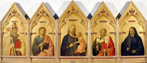 Artworks by Giotto di Bondone (267 фото)