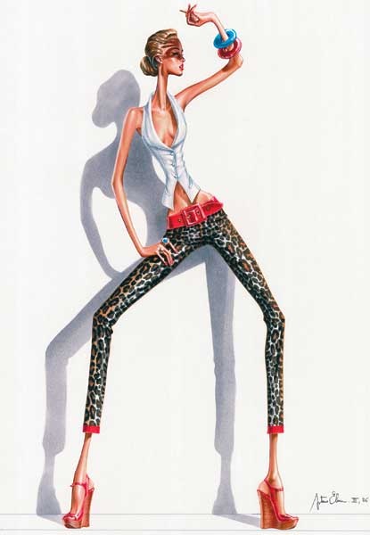 Fashion Illustrator Arturo Elena (356 работ)