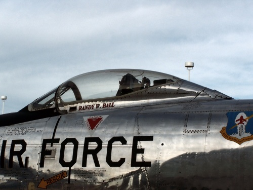 Фотообзор - американский истребитель North American F-86D Sabre Dog (22 фото)