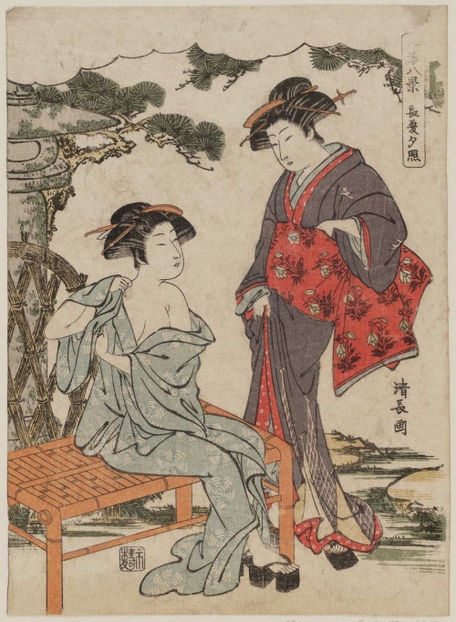 Artworks by Torii Kiyonaga (1752-1815) (1 часть)