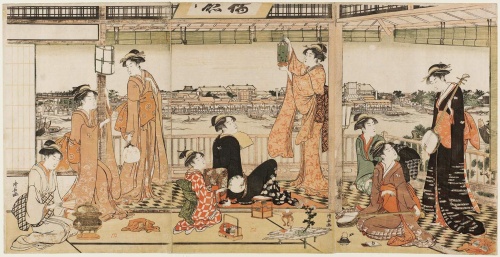 Artworks by Torii Kiyonaga (1752-1815) (2 часть)