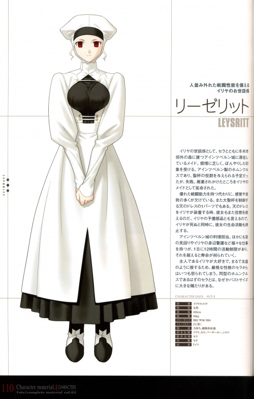 [Type-Moon] Fatecomplete material II - Character material (264 фото)