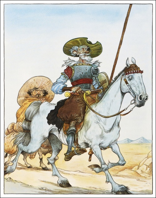 Дон Кихот (Don Quixote) глазами разных художников (181 фото)