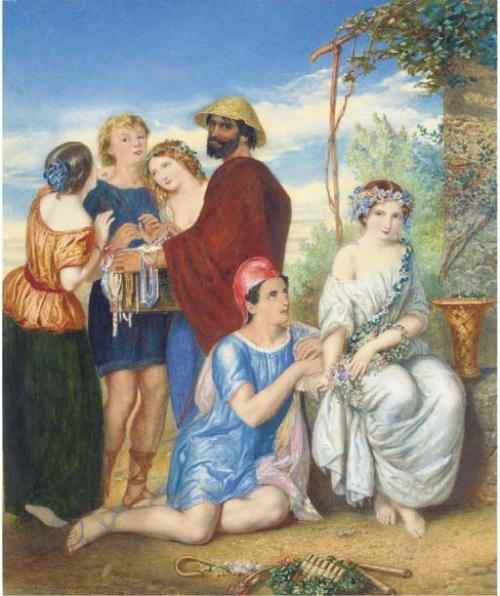 Английский художник Augustus Jules Bouvier (1827–1881) (54 обоев)