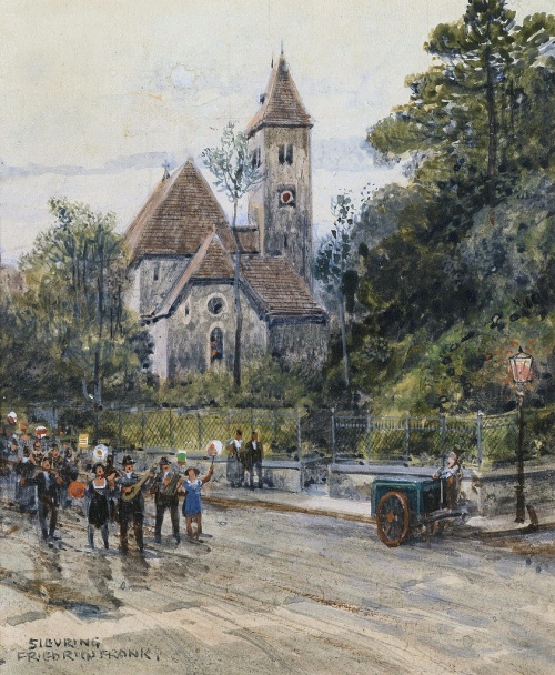 Австрийский художник Friedrich Frank (1871-1945) (19 обоев)