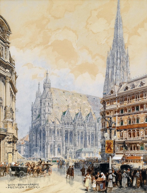 Австрийский художник Friedrich Frank (1871-1945) (19 обоев)