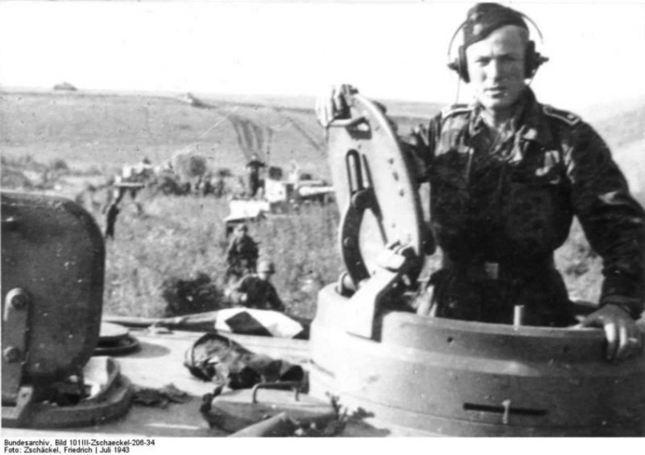 Командир немецкого танка второй мировой