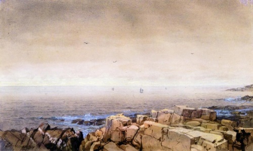 Морские акварельные пейзажи Уильяма Троста Ричардса (38 обоев)