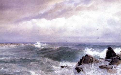 Морские акварельные пейзажи Уильяма Троста Ричардса (38 обоев)