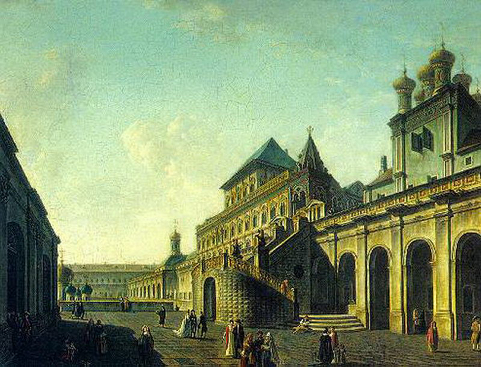 Москва 1800 год. Фёдор Яковлевич Алексеев 1753 1824 картины.