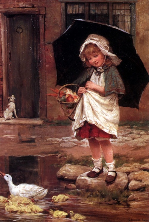 Английский художник George Hillyard Swinstead (1860-1926) (32 фото)