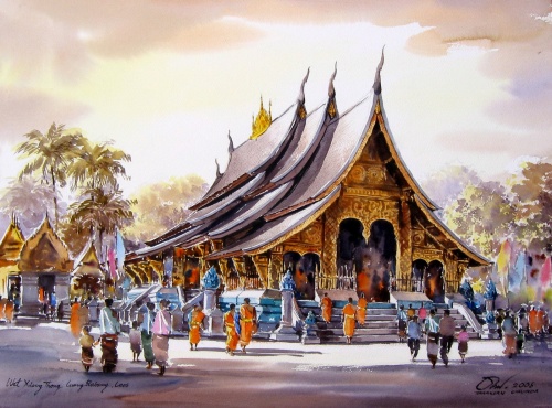 Художник из Тайланда Thanakorn Chaijinda (42 фото)