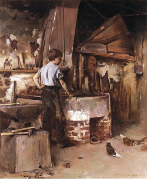 Американский импрессионист - Теодор Робинсон 1852-1896 (143 фото)