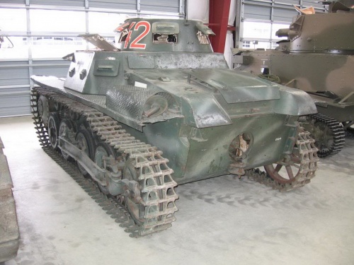 Фотообзор - немецкий легкий танк Pz.Kpfw.I Ausf.A (25 фото)