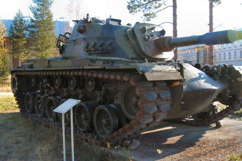Фотообзор - американский основной боевой танк M48A5 (67 фото)