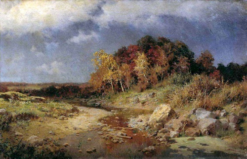 Осень в картинах русских художников (54 фото)