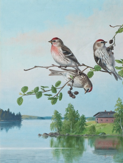 Финский художник Matti Karppanen (1873-1953) (18 работ)