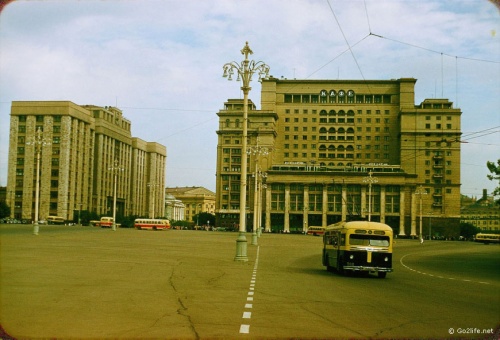 Москва 1956 года, глазами француза Жака Дюпакье (38 фото)