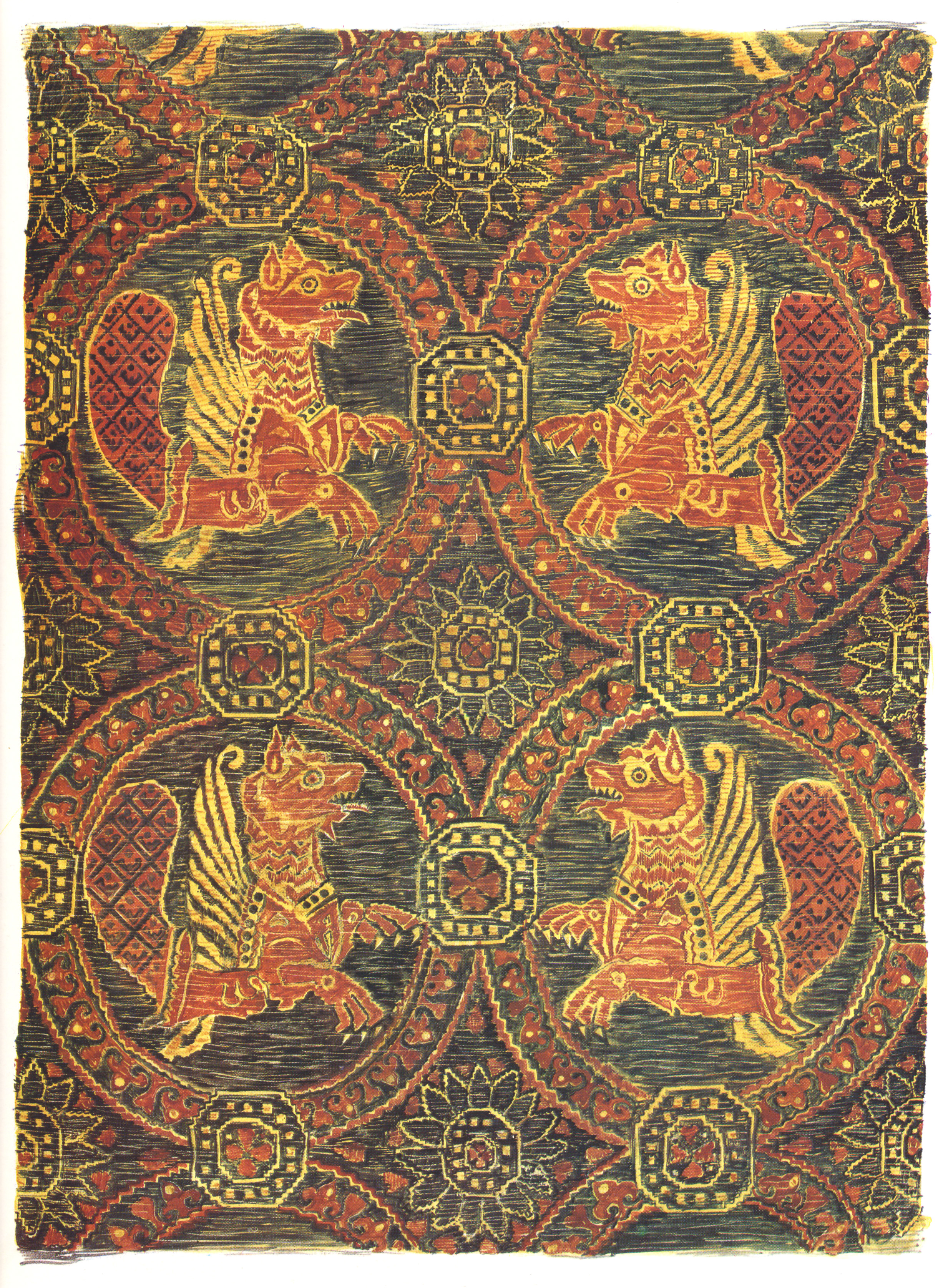Зооморфный орнамент Византия