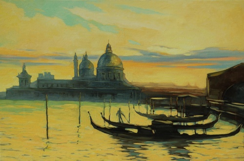 Морские и венецианские пейзажи в работах художника Mikhail Zahranichny (57 фото)