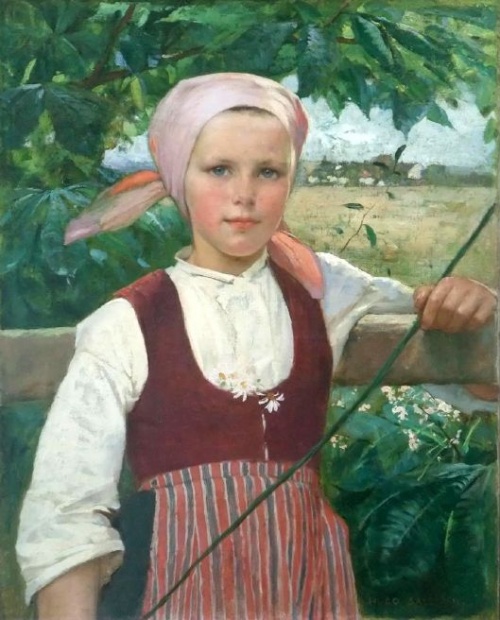Шведский художник Hugo Salmson (1843-1894) (30 работ)