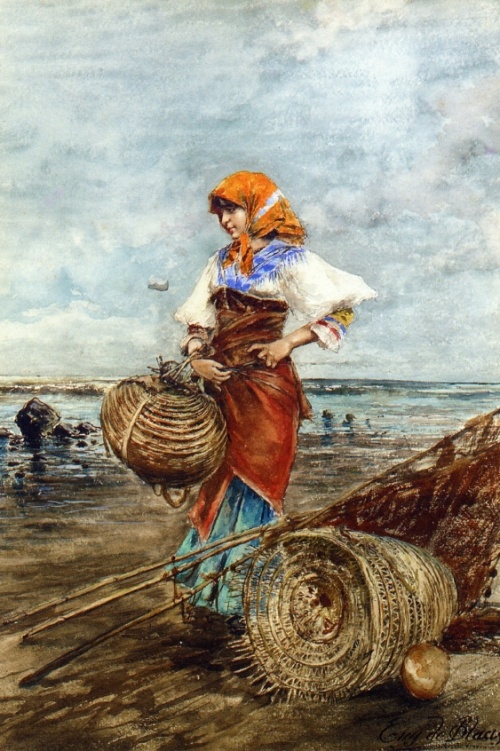 Художник Eugene von Blaas (1843 – 1932) (178 работ)