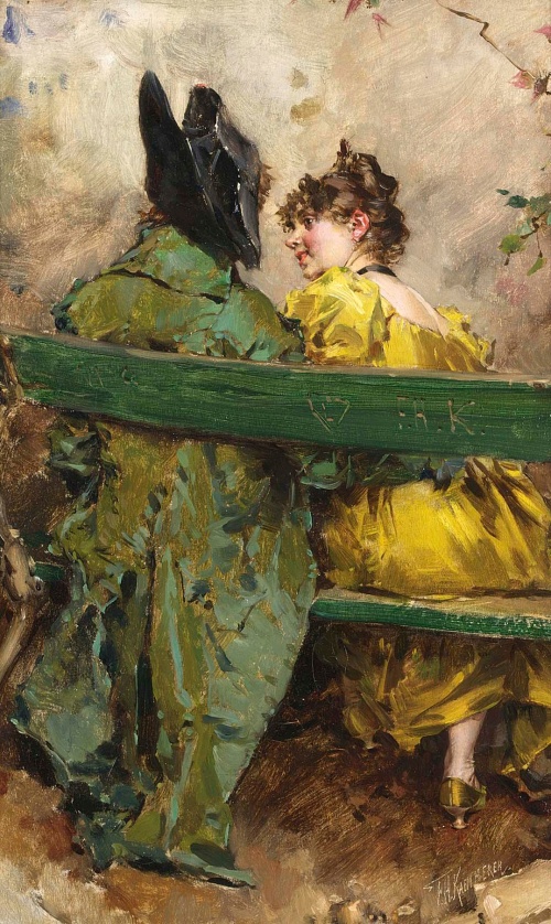 Художник Frederik Hendrik Kaemmerer (Dutch artist, 1839-1902)