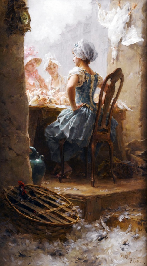 Художник Frederik Hendrik Kaemmerer (Dutch artist, 1839-1902)