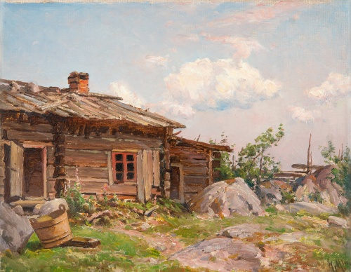 Финский художник-пейзажист Magnus Hjalmar Munsterhjelm (1840-1905)