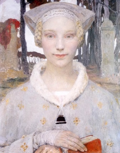 Французский художник Edgard Maxence (1871 – 1954) (66 работ)