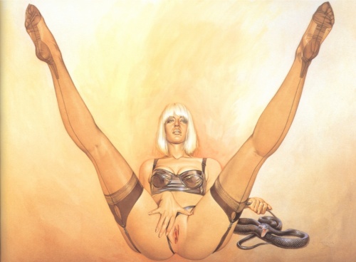 Erotic Art by Hajime Sorayama ( +18 ) (1211 работ) (эротика)