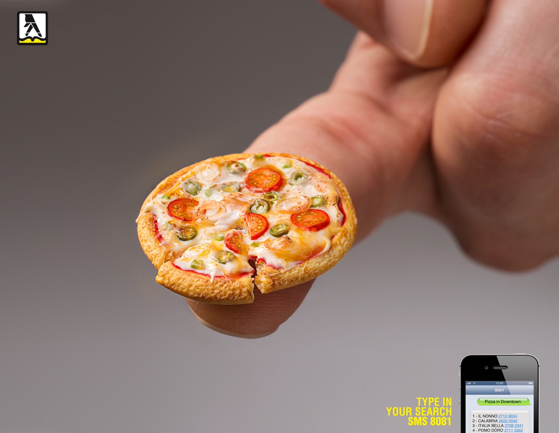 Кусочек маленький кусочек видео. Необычная реклама пиццы. Креативная реклама пиццы. Креативная реклама пиццерии. Крошечный кусочек пиццы.
