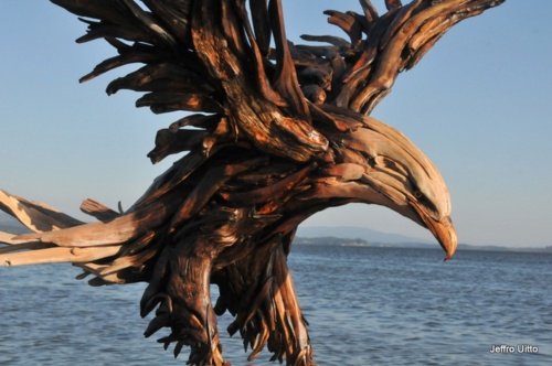 Деревянные скульптуры от Jeffro Uitto (56 фото)